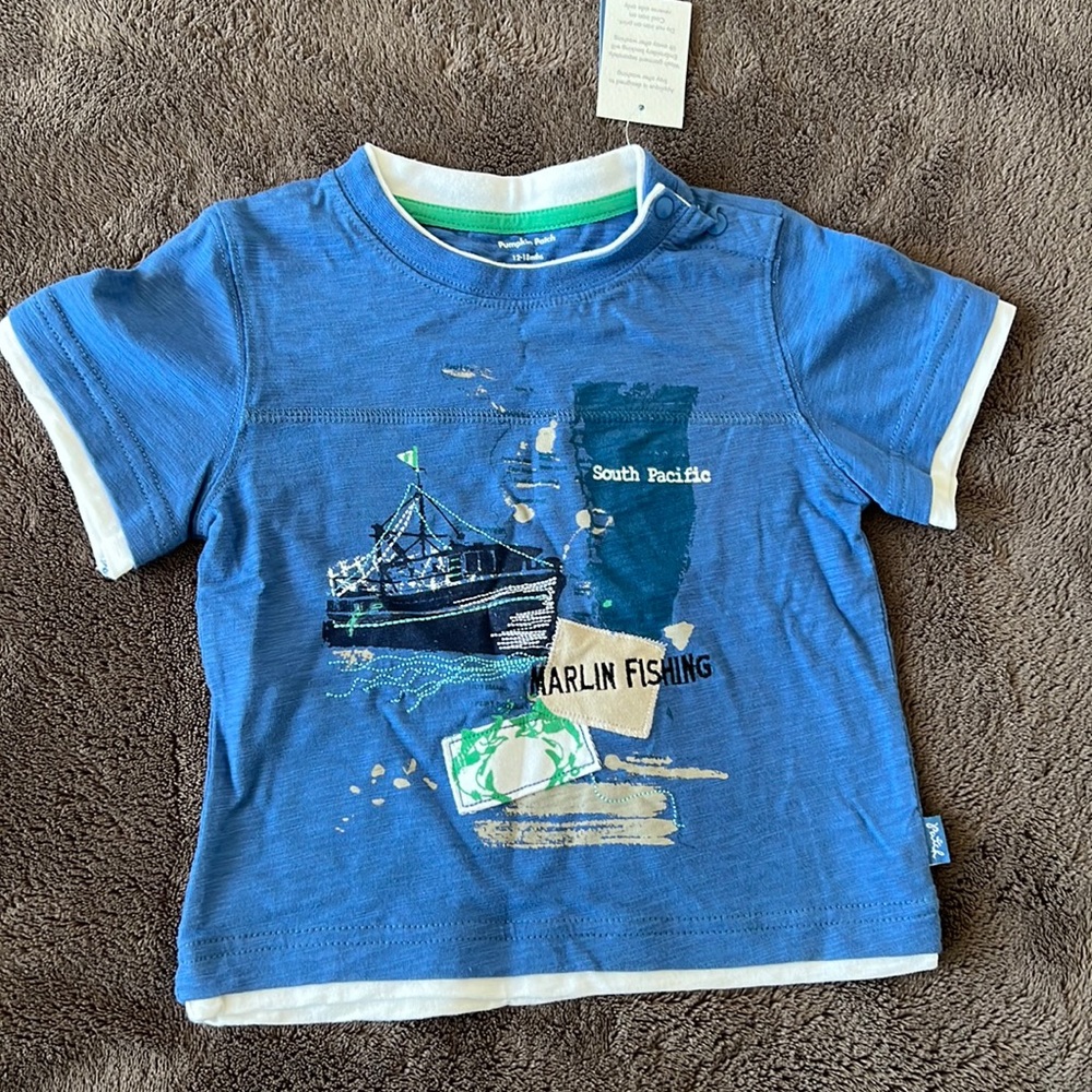 Pumpkin Patch baby t-shirt  12-18 months - new